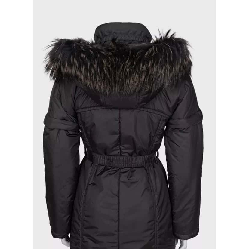 Celine Celine Black Removable Sleeve Puffer Jacket - Size M Pre-owned Black Good condition - Model View