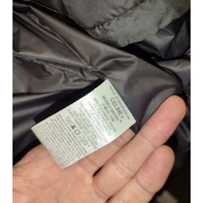 Celine Celine Black Removable Sleeve Puffer Jacket - Size M Pre-owned Black Good condition - Box View
