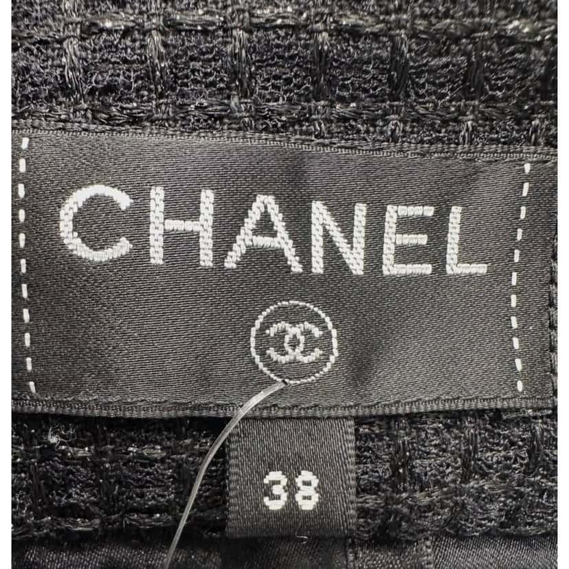 Chanel Chanel 2018 White Linen Strapless Bustier Top Size 38 pre-owned White Linen Good condition - Box View