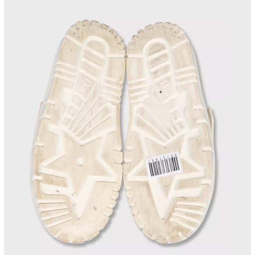 Christian Dior Christian Dior Dior-ID Textile Sneakers Size 37 Pre-owned White Leather Good condition - Box View
