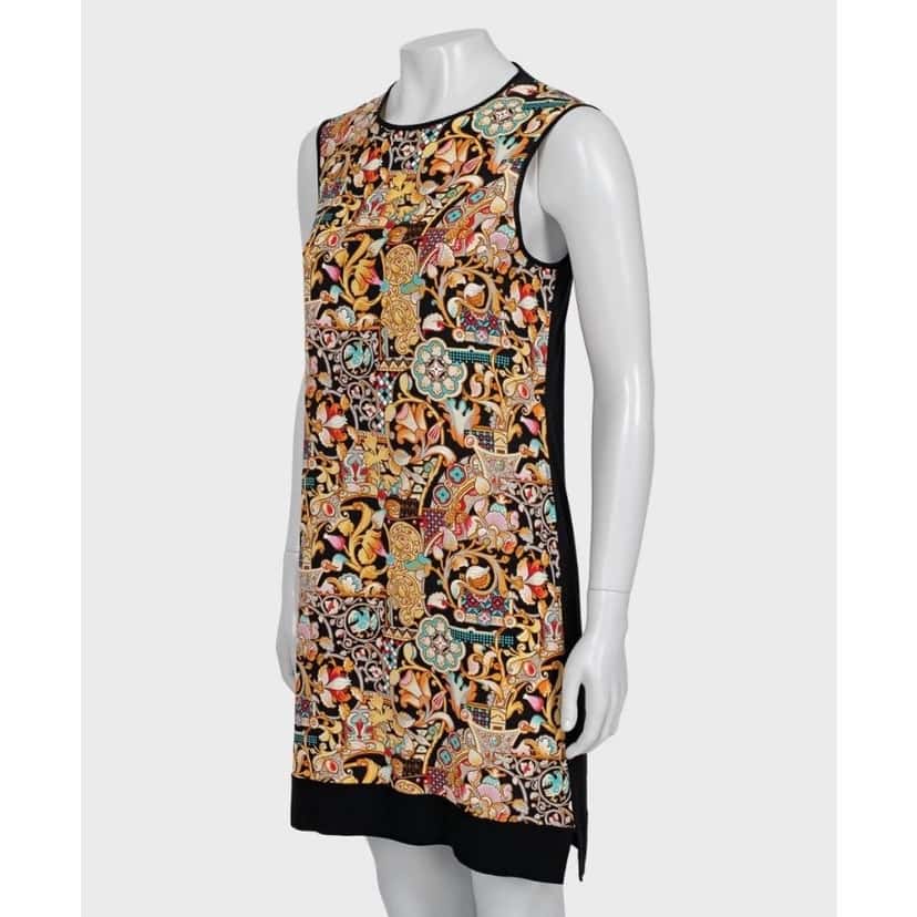 Louis Vuitton Louis Vuitton Multicolor Geometric Sleeveless Dress Sz.M pre-owned Other Good condition - Inside View