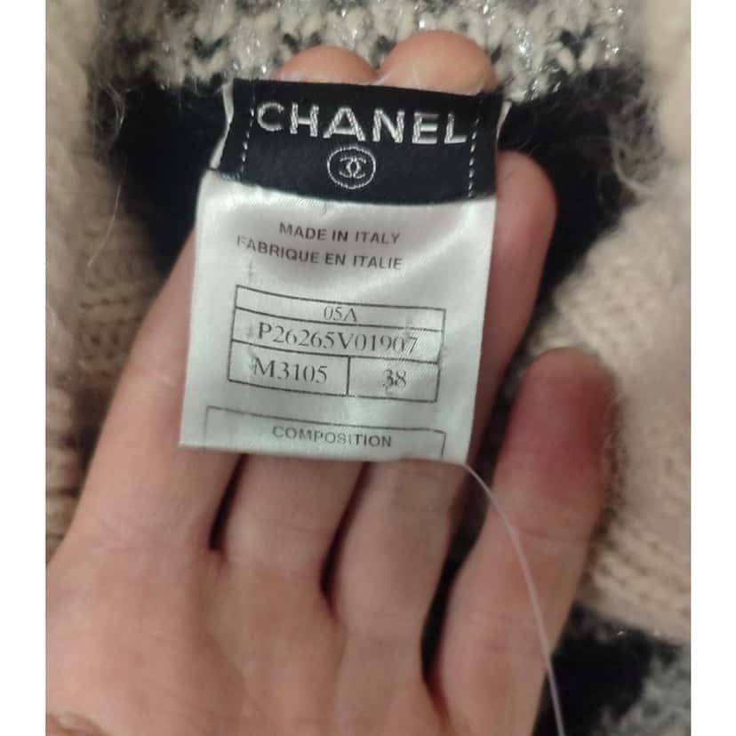 Chanel Chanel Luxury Cashmere Blend Belted Cardigan Sz 38/M Pre-owned Red Wool Good condition - Box View