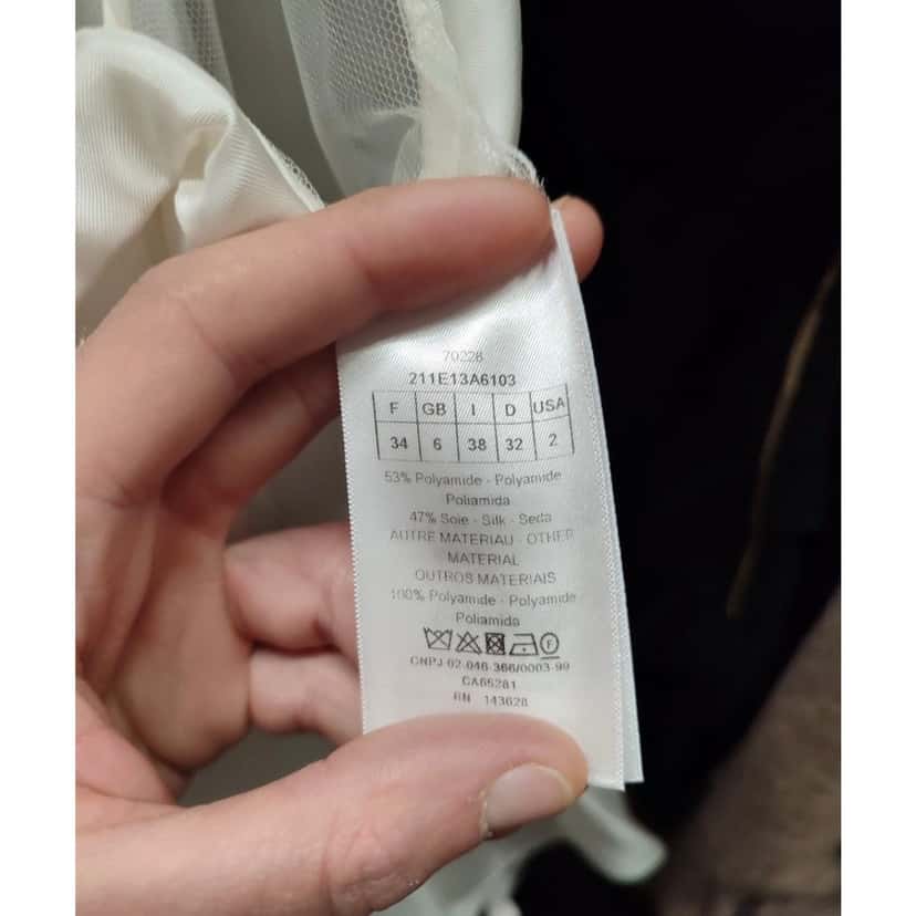 Christian Dior Christian Dior White Open Back Jumpsuit - Size XS/34 Pre-owned White Never worn - Box View
