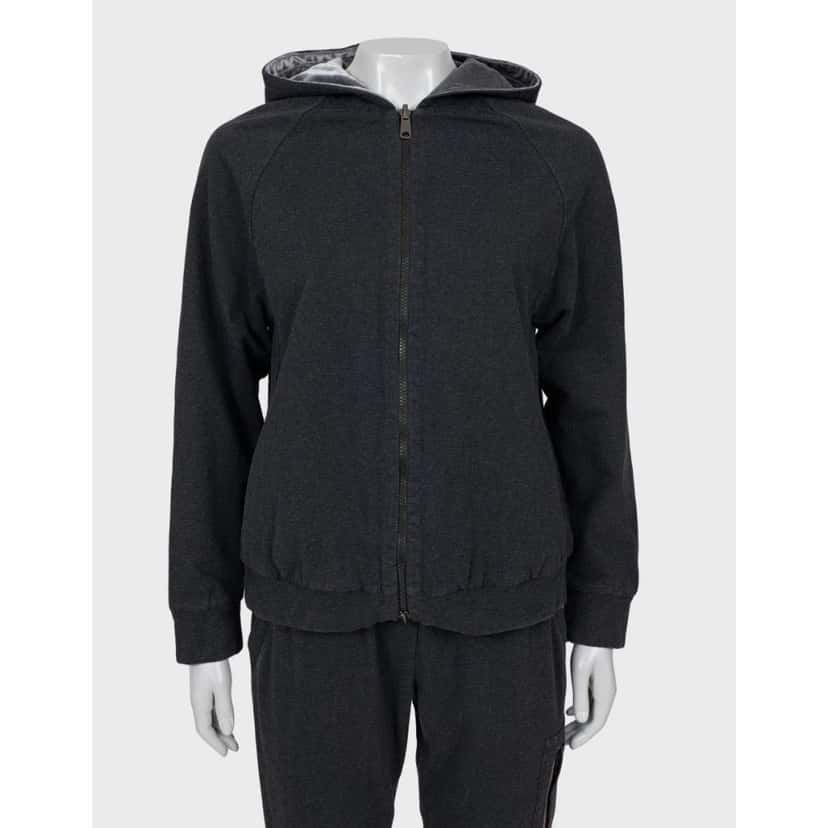 Brunello Cucinelli Brunello Cucinelli Reversible Cotton Tracksuit - Size S Pre-owned Grey Cotton Good condition - Box View