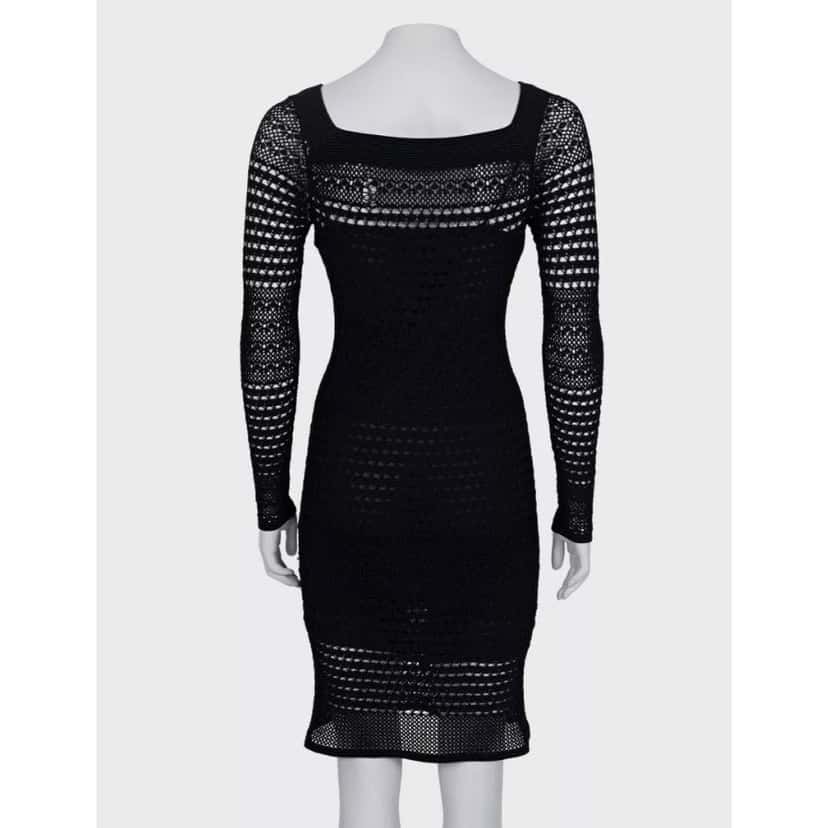 Tom Ford Tom Ford Black Knitted Dress - Size S Pre-owned Black Good condition - Inside View