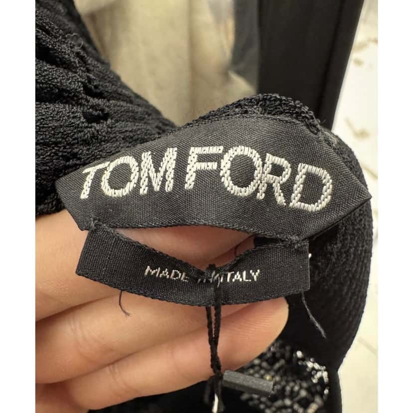 Tom Ford Tom Ford Black Knitted Dress - Size S Pre-owned Black Good condition - Box View