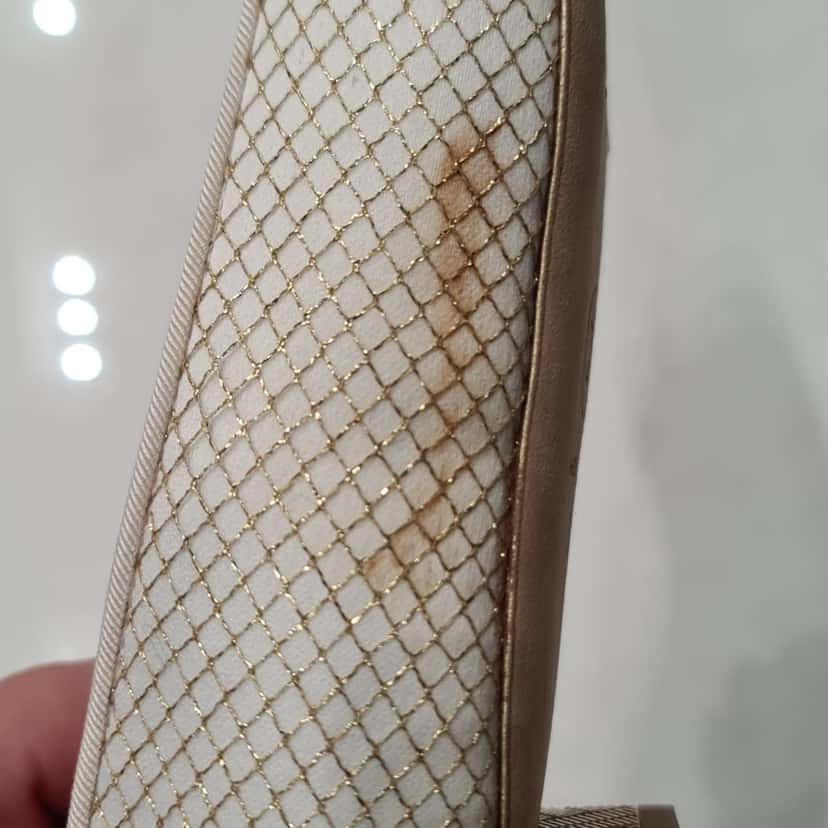 Chanel Chanel Metallic Gold Ballet Flats - Size 38 pre-owned Gold Good condition - Box View