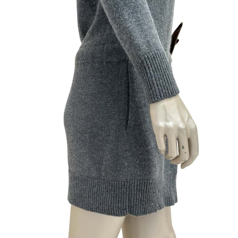 Brunello Cucinelli Brunello Cucinelli Elegant Wool Leather Belt  Dress Sz.XS/S pre-owned Other Wool Good condition - Inside View