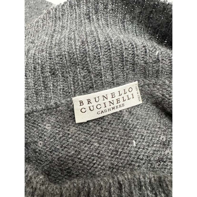 Brunello Cucinelli Brunello Cucinelli Elegant Wool Leather Belt  Dress Sz.XS/S pre-owned Other Wool Good condition - Model View