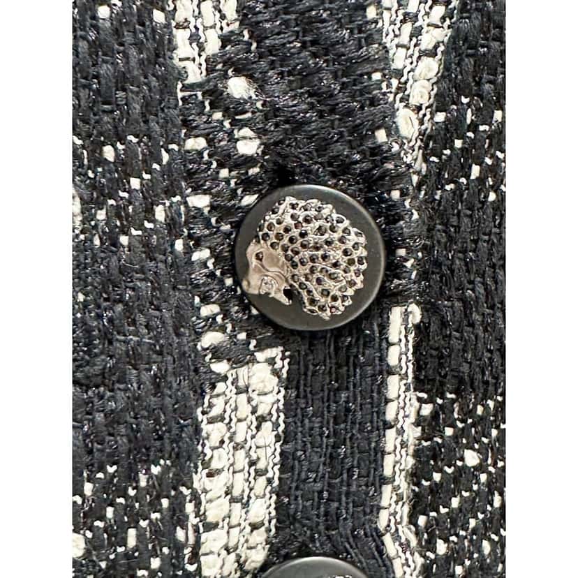 Chanel Chanel 2008 Karl Lagerfeld Metallic Fantasy Tweed Jacket Sz 40 pre-owned Other Tweed Good condition - Model View