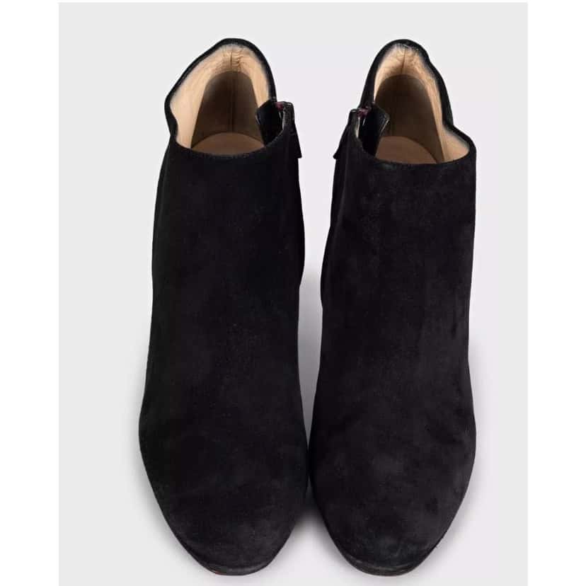 Christian Louboutin Christian Louboutin Black Suede Ankle Boots Size 38 Pre-owned Black Suede Good condition - Back View