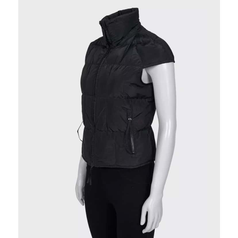 Saint Laurent Saint Laurent Padded High-Neck Vest — Size FR36 / S Pre-owned Other Good condition - Back View