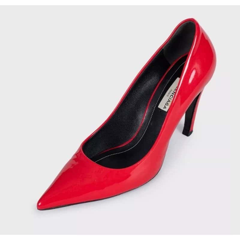 Balenciaga Balenciaga Red Patent Leather Pumps Heels Size 36.5 Pre-owned Red Leather Good condition - Inside View