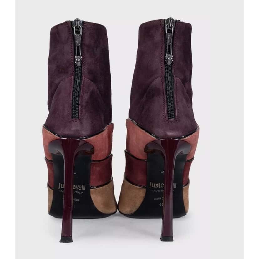 Roberto Cavalli Roberto Cavalli Just Cavalli Multi-Color Suede Ankle Boots EU 40 pre-owned Other Suede Good condition - Model View