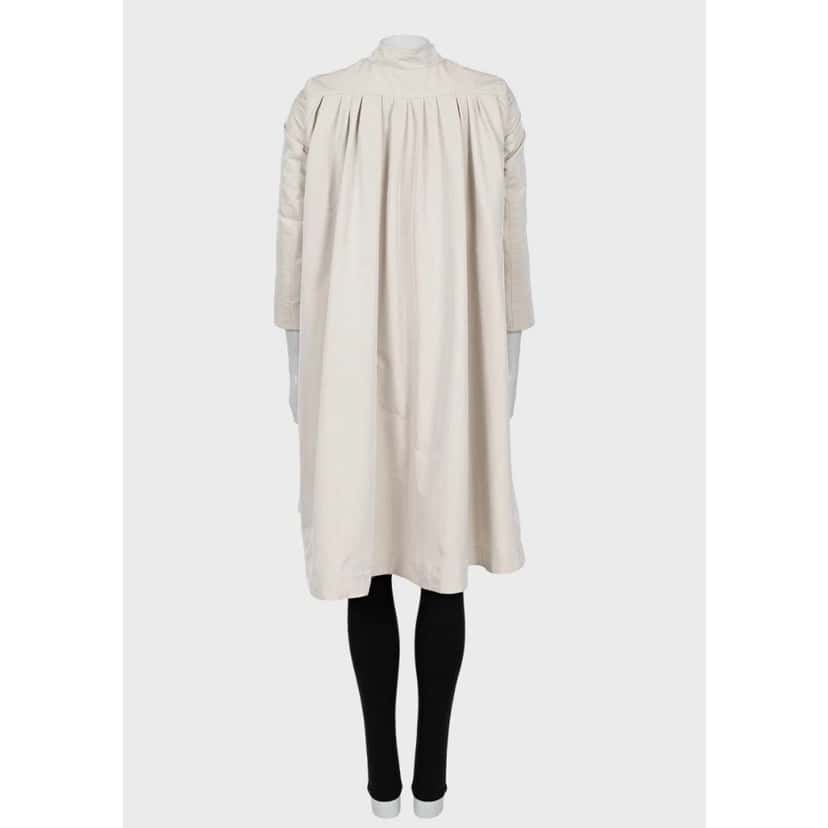 Burberry Burberry Beige Fitted Trench Coat - Women's IT38/XS pre-owned Beige Good condition - Inside View