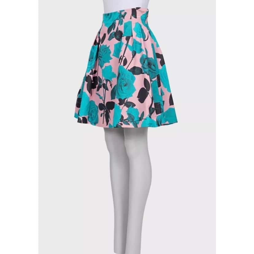 Christian Dior NWOT Christian Dior Silk Floral Print Skirt FR38 M Pre-owned Other Silk Never worn - Back View
