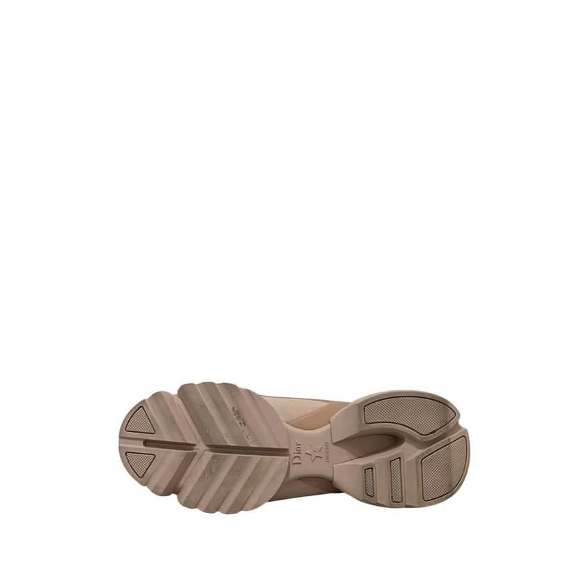 Dior Dior D-Connect Lace-Up  Beige Leather & PVC Sneakers  sz.37.5 pre-owned Beige Lace Good condition - Box View