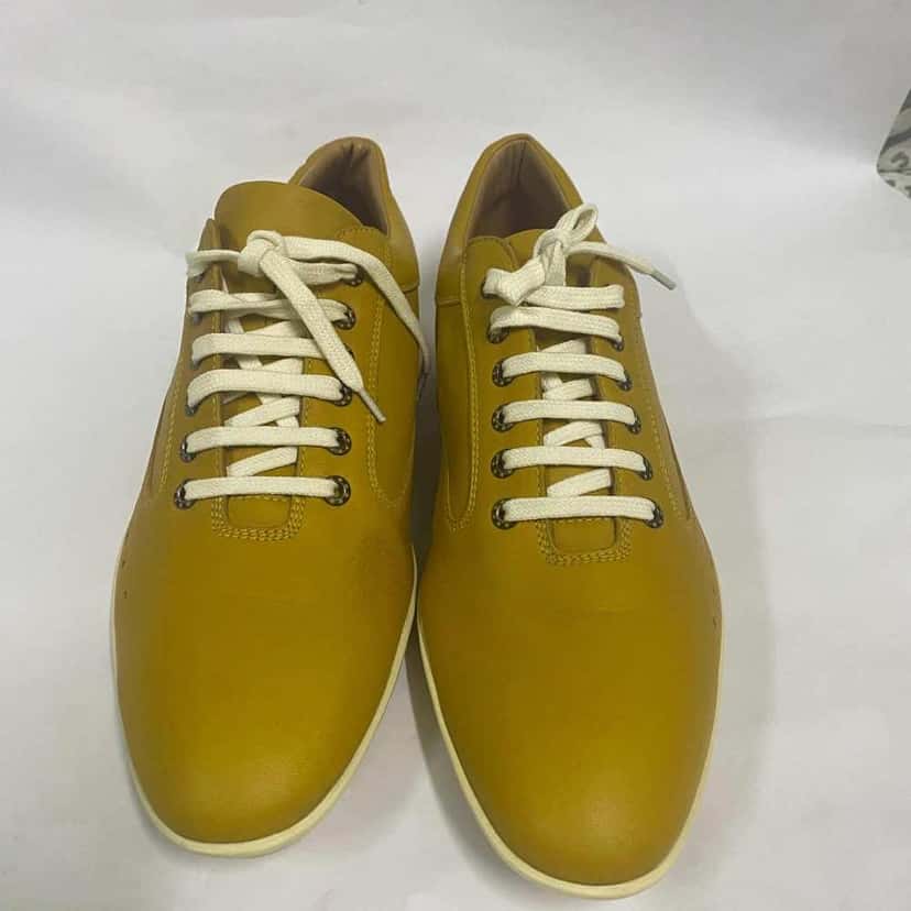 John Lobb for Aston Martin Sneakers MultiColor Leather Never worn - Back View