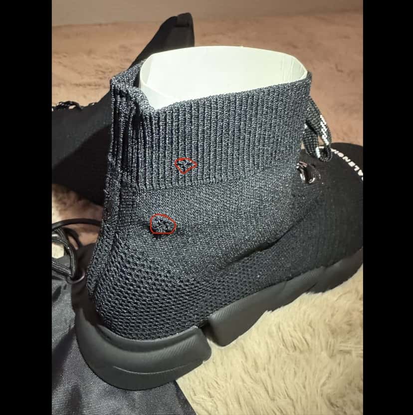 Balenciaga Speed Black Very good condition - Model View