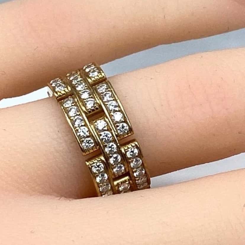 Cartier Maillon Panthere Full Pavé Gold Gold Very good condition - Inside View