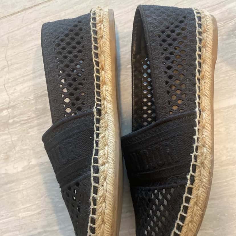 Dior Espadrilles Black Very good condition - Back View