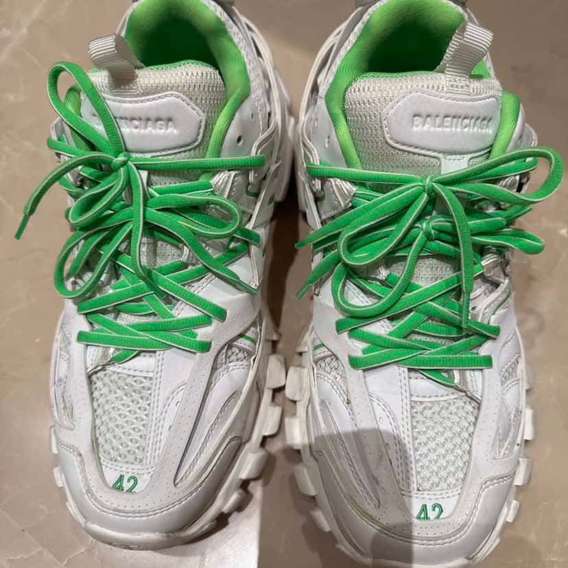 Balenciaga Track White Leather Very good condition - Inside View