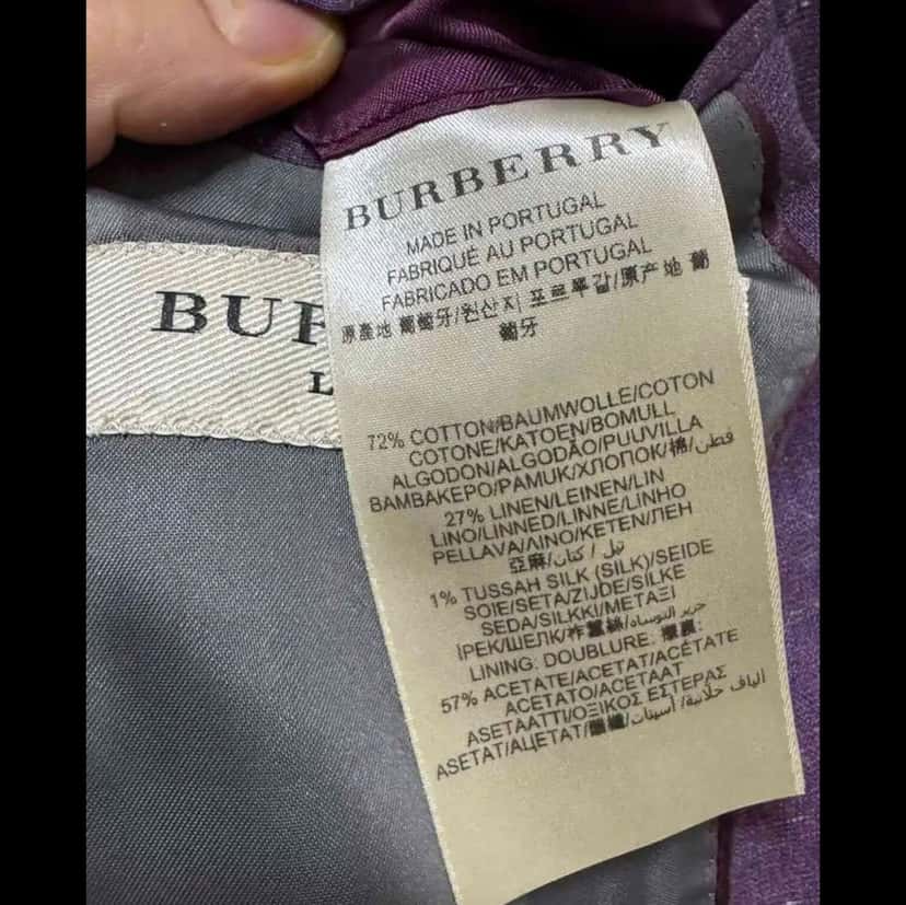 Burberry Blazer Other Canvas Very good condition - Model View