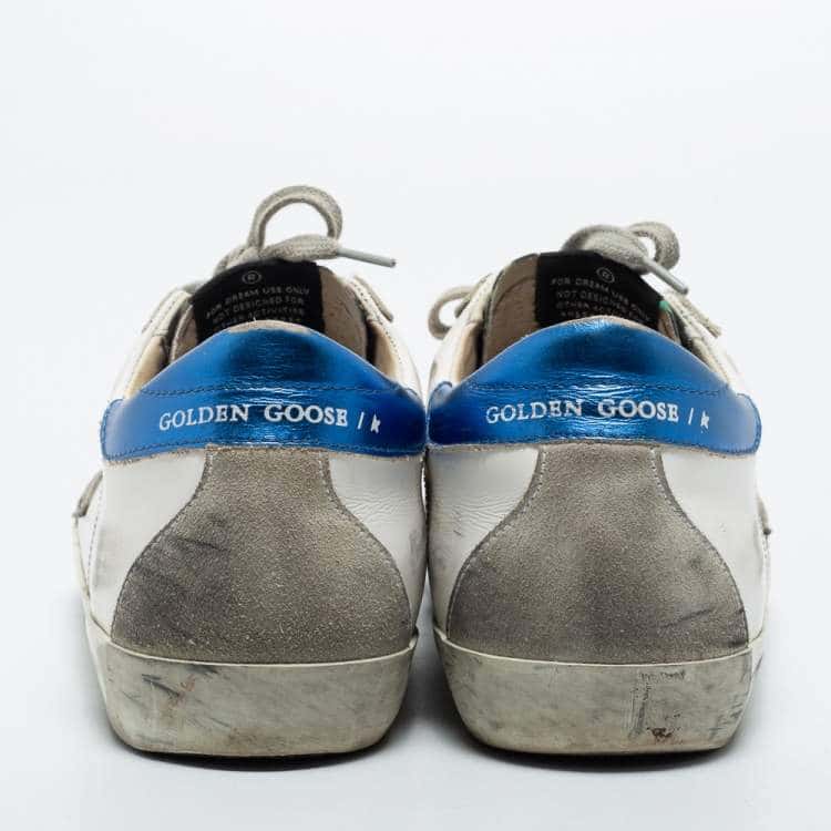 Golden Goose Superstar Sneakers MultiColor Leather Good condition - Back View