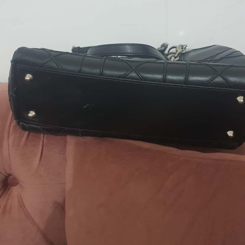 Christian Dior Dior Black Cannage Black Leather Very good condition - Inside View