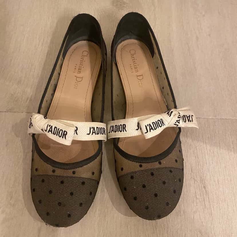 Dior Miss J'adior Ballet Flats Black Good condition - Inside View