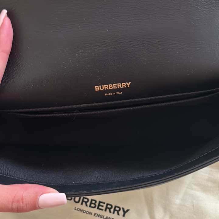 Burberry Lola Black Leather Gold Very good condition - Inside View