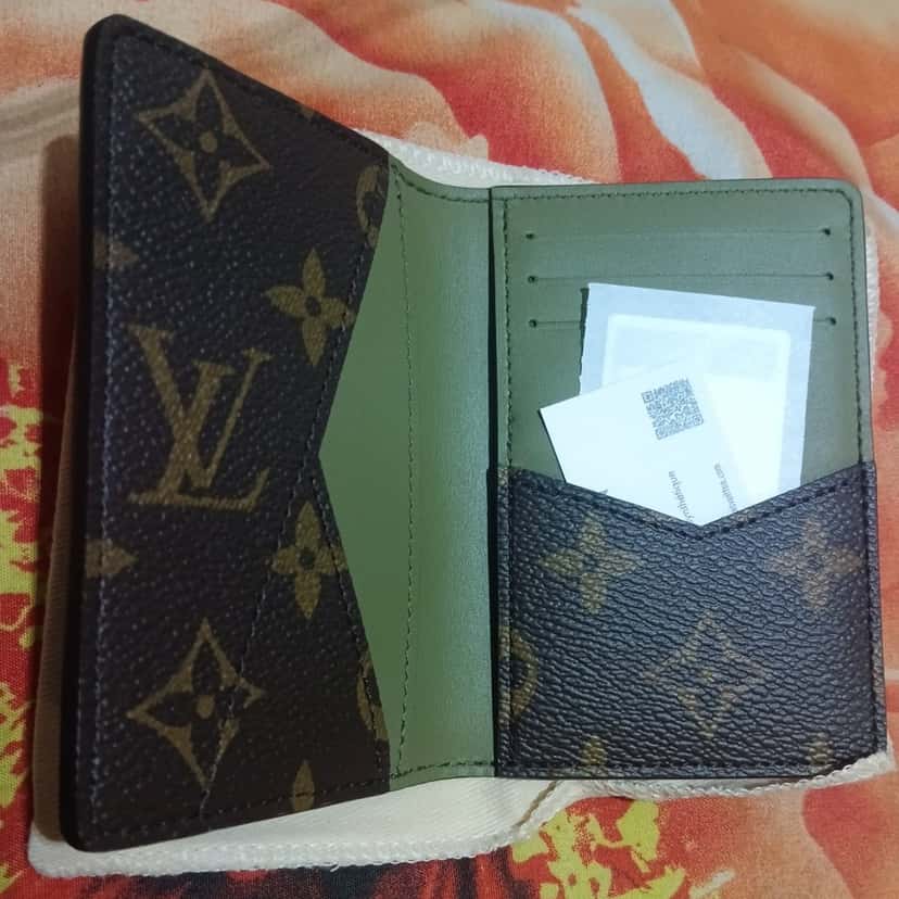 Louis Vuitton CC Holder Brown Canvas Never worn, with tag - Back View