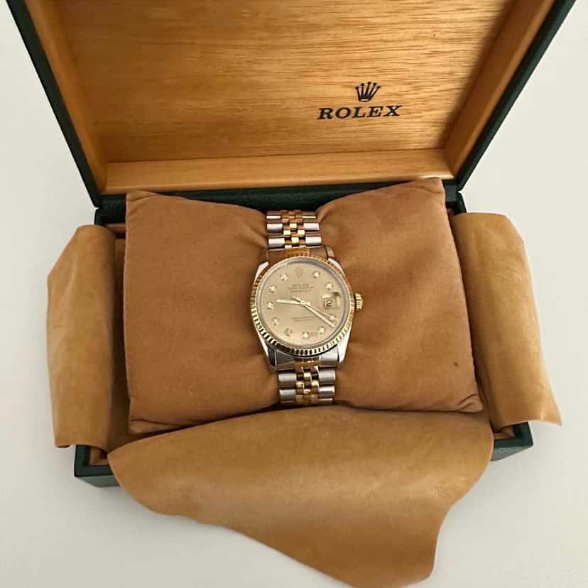 Rolex Datejust 36 Jubilee Gold Very good condition - Model View