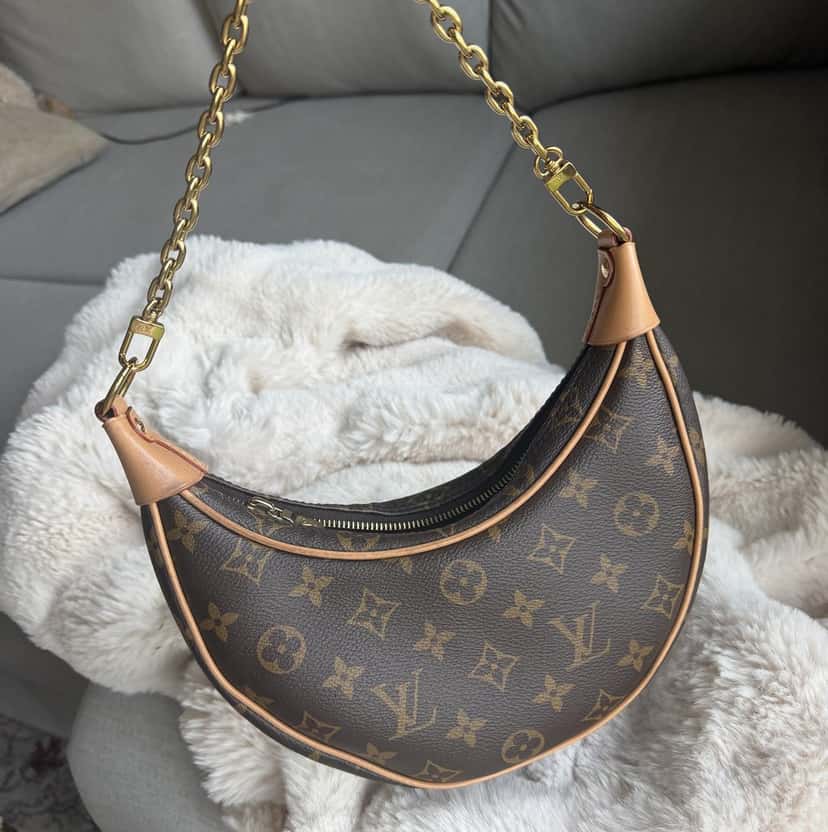 Louis Vuitton Loop bag Brown Leather Good condition - Back View