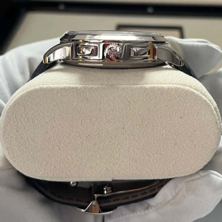 Patek Philippe World Time Complicated Chronograph 39mm Blue Never worn - Back View