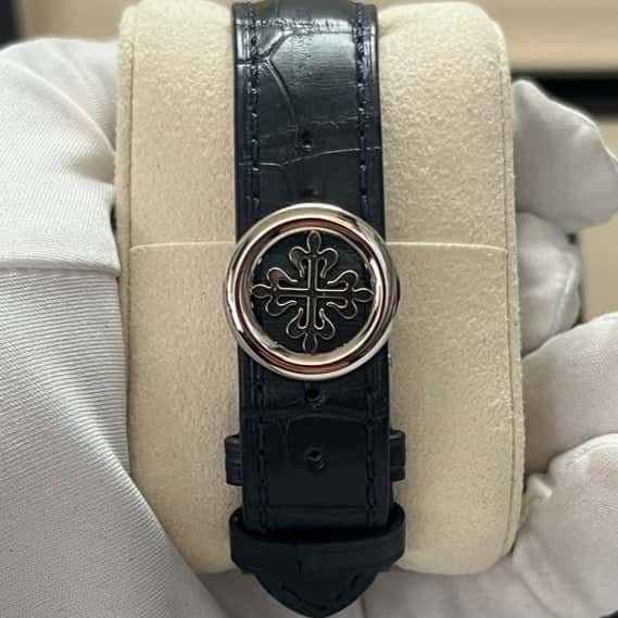 Patek Philippe World Time Complicated Chronograph 39mm Blue Never worn - Inside View