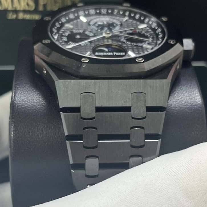Audemars Piguet Royal Oak Perpetual Calendar 41mm Black Never worn - Back View