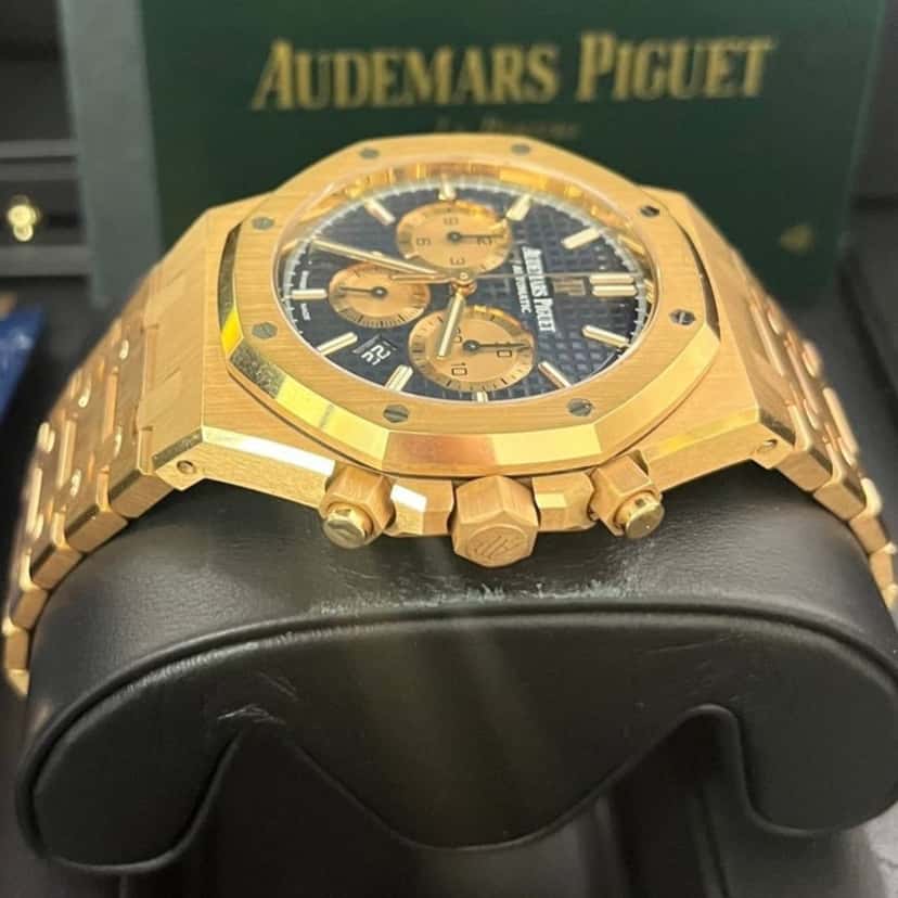 Audemars Piguet Royal Oak Selfwinding Chronograph 41mm Pink Never worn - Box View