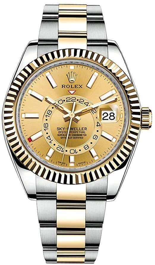 Rolex Sky-Dweller 42mm Gold Never worn - Model View