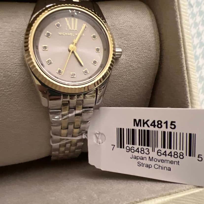 Michael Kors mk4815 Gold Never worn, with tag - Box View