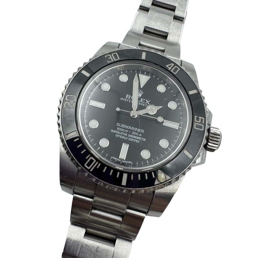 Rolex Submariner Black Fair condition - Front View