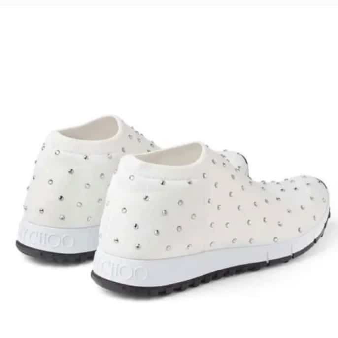 Jimmy Choo Norway Sneakers White Very good condition - Back View