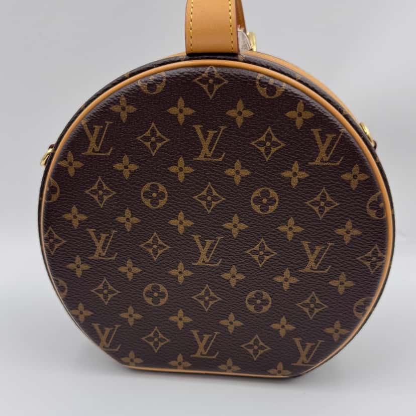 Louis Vuitton Petite Boite Chapeau Camel Leather Very good condition - Back View