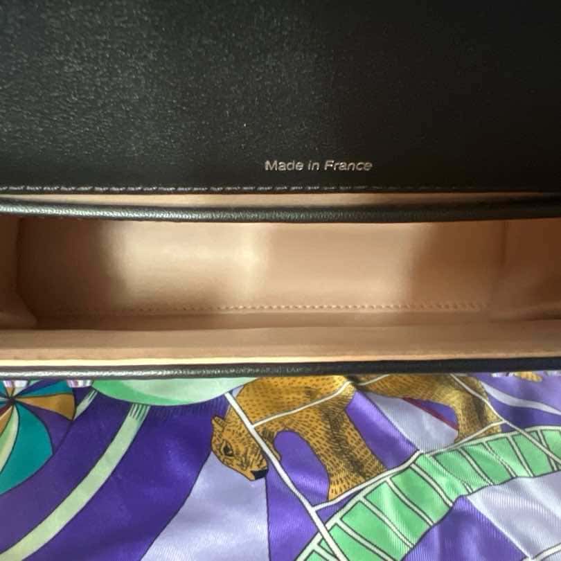 Delvaux Tempete Small Black Leather Palladium Very good condition - Inside View