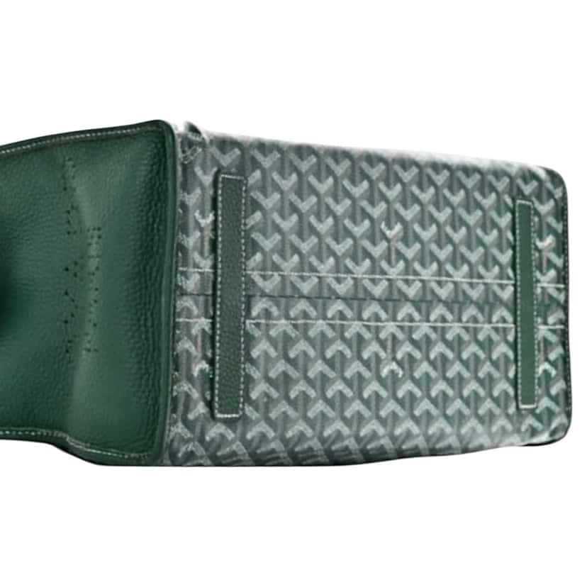 Goyard Goyard Hardy Bag Green Canvas Never worn, with tag - Model View