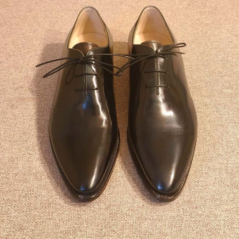 Unsigned Silvano Lattanzi- Mod. "Voltaire" Black Leather Never worn - Inside View