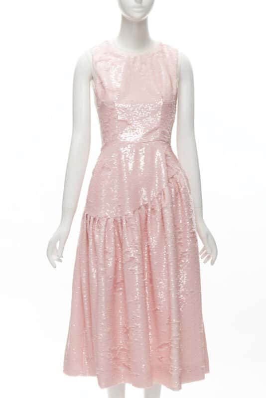 Simone Rocha Blush Sequin Dress Other Polyester Very good condition - Front View