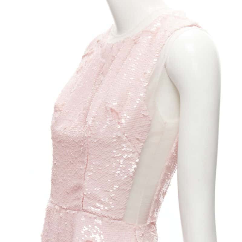 Simone Rocha Blush Sequin Dress Other Polyester Very good condition - Back View