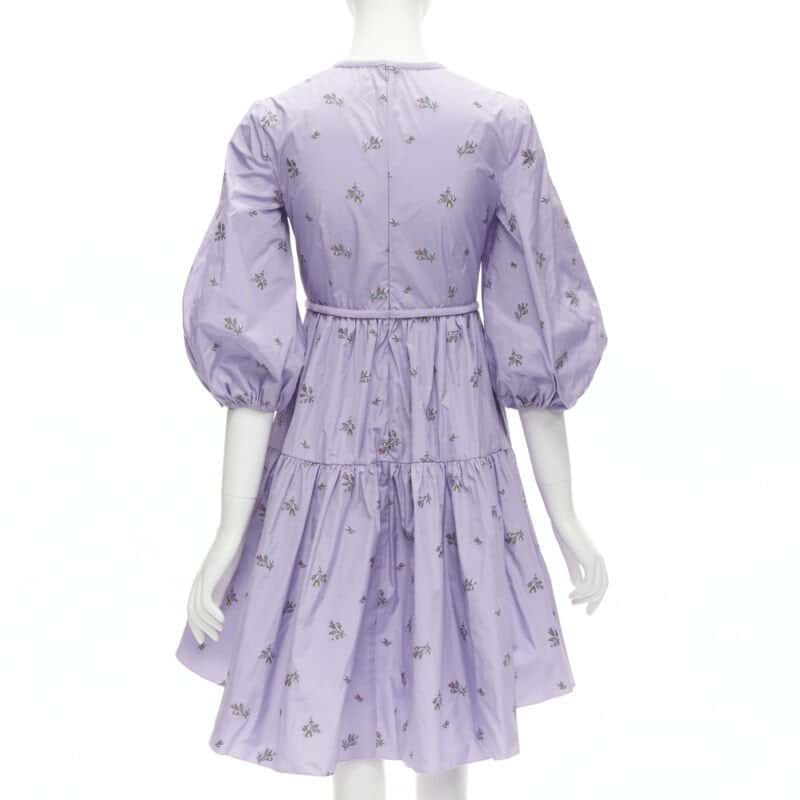 RED VALENTINO GARAVANI Purple Bow Dress Purple Polyester Never worn - Box View