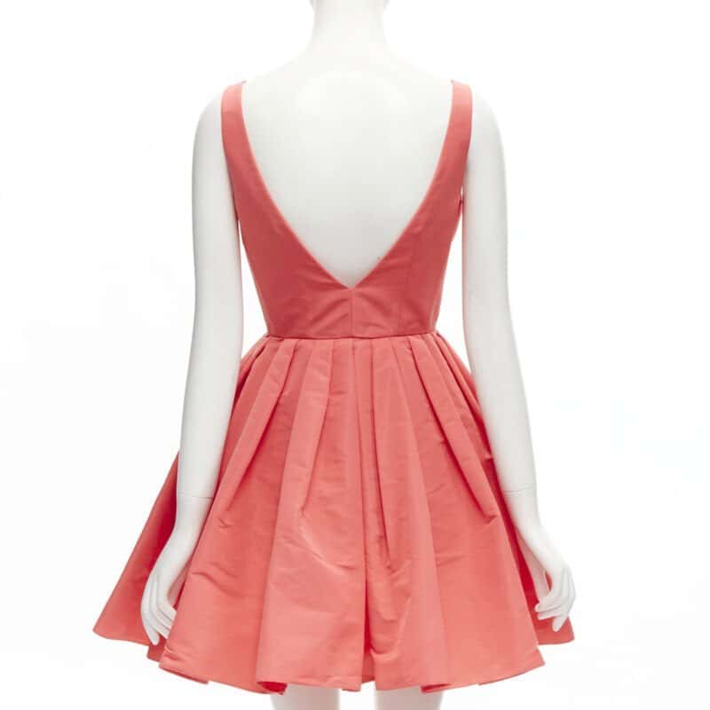 Alexander McQueen Pink Taffeta Fit Pink Polyester Never worn, with tag - Box View